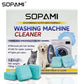SOPAMI Eco-Friendly Washing Machine Cleaner Fights Pet Odors & Hair Build-Up for Fresh Clean Machines