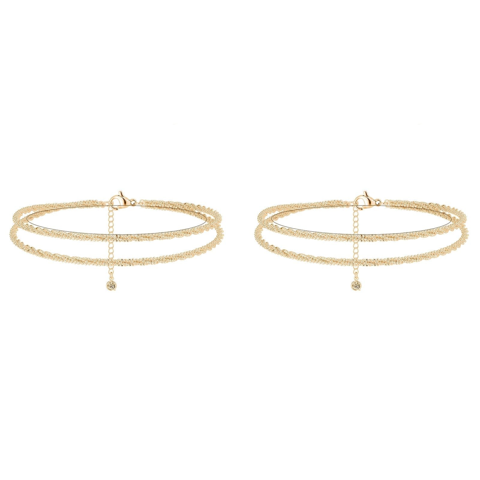 💜LAST DAY - BUY 1 GET 1 FREE💜Dainty Layered waterproof anklet