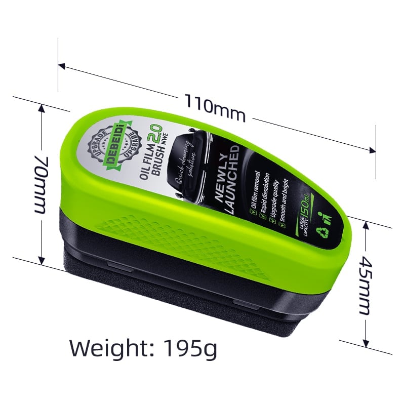 🚗 BUY 2 GET 1 FREE｜2.0 Powerful Oil Film Wipe - Crystal Clear Glass