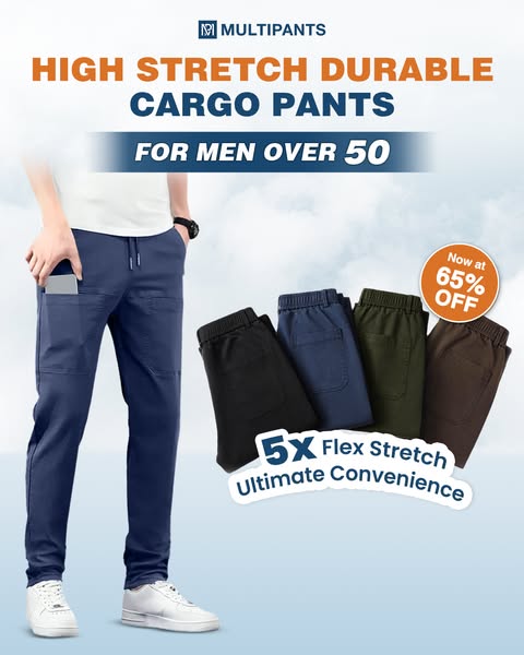 🎄🎁Christmas Sale 60% OFF🏆MultiPants – High Stretch Multi-pocket Durable Cargo Pants