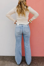 👖 High Rise Vintage Jeans – Tummy Control, Straight Leg for Everyday