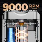 ⚡ 65% OFF Flash Sale！Double-Ring Portable Shaver – Perfect Gift for Every Guy