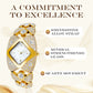 🌟The best|Vintage women's quartz watch with rhinestones, classic design, unique charm