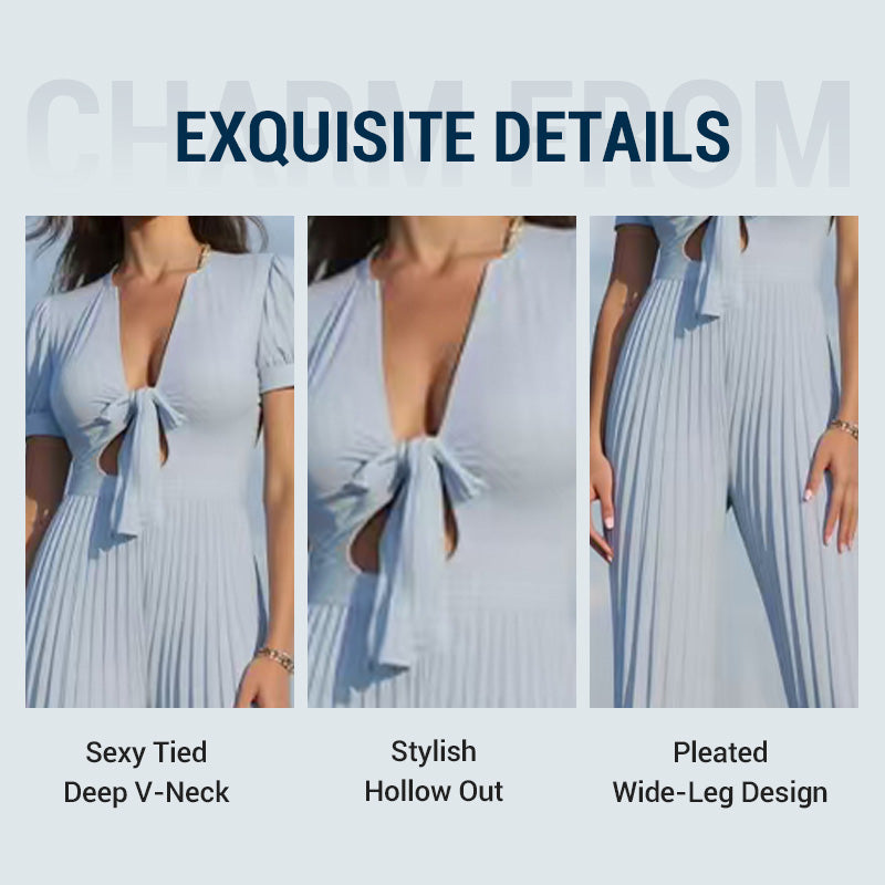 👗 Draped pleated × simple solid color, with gentle rhythm between walking, suitable for commuting and going out on the street!