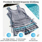 🏖️Sommer-Sale 50% Rabatt🏝️🩱Zweiteiliger Tankini– hochtailliert mit Bandeau-Top – perfekt für den Strand👙