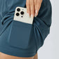 🔥 Limited time 53% OFF! Nylon high-rise yoga shorts 🎽 with side pockets 2-in-1