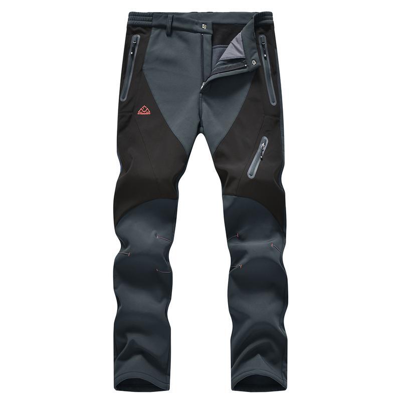 🏆LAST DAY SALE 49% OFF!!🔥Men's Insulated Water Resistant Warm Fleece Lined Ski Pants