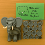 ✨DIY Button Animal Ornaments – Handmade Craft Kit for Kids & Families, Unique Home Decor & Gift Idea