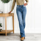 🔥66% OFF! High-waisted stretch belly-cinching jeans 👖 + 360° stretch for a slimmer look