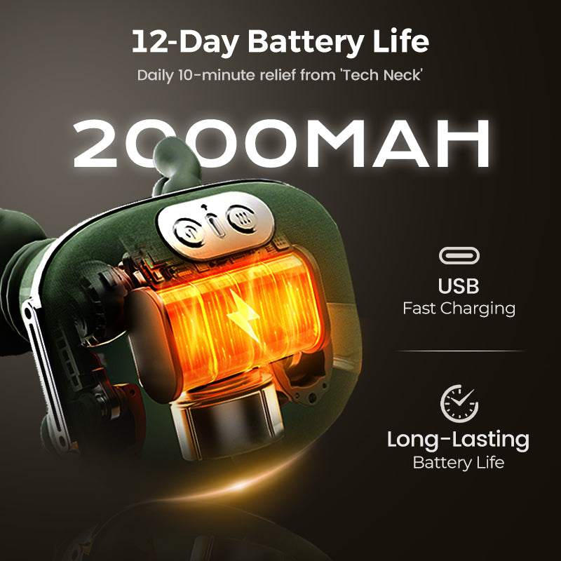 🔥50% OFF✨Cozy Christmas Neck Hug - 3-Speed Smart Massager⏳ While Supplies Last