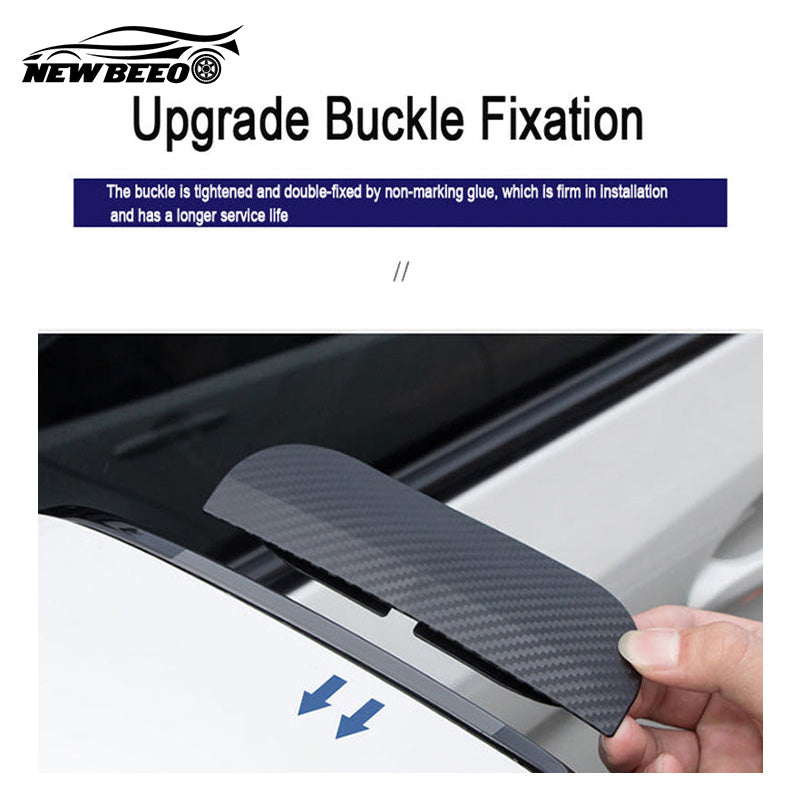 🔥 LIMITED TIME OFFER! Carbon Fiber Rain Visor for Car Mirrors – Sleek Carbon Design + Rain Blocking for Safer Driving