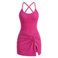 👗【Zeitlich begrenztes Angebot – 50% Rabatt】🏃 Damen Sport-Tank mit integrierter Shorts – ärmellos, Slim-Fit, knielang – perfekt für Golf, Yoga & aktive Tage. 🔥✨