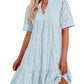 💫 Fairy dress is here! Elegant women's hollow lace ruffle casual mini skirt
