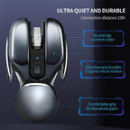🎁Hot Sale 49% OFF⏳Wireless Ergonomics Metal Mouse