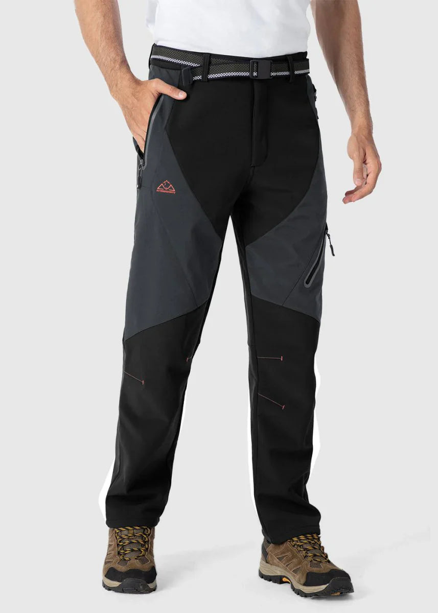🏆LAST DAY SALE 49% OFF!!🔥Men's Insulated Water Resistant Warm Fleece Lined Ski Pants