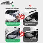 🔥 LIMITED TIME OFFER! Carbon Fiber Rain Visor for Car Mirrors – Sleek Carbon Design + Rain Blocking for Safer Driving