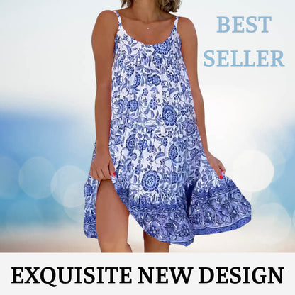 New! 58% OFF🌞 Summer Is Coming! 🌸🔥 Floral Printed Camisole Dress 🌸🔥