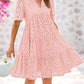 💫 Fairy dress is here! Elegant women's hollow lace ruffle casual mini skirt
