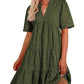 💫 Fairy dress is here! Elegant women's hollow lace ruffle casual mini skirt
