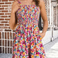 🌺Summer Hot Sale 65% OFF💐Women's Summer Square Neck Sleeveless Loose Casual Short Smocked Romper✨