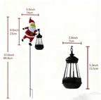 🎅Christmas Sale 50% OFF!!🎄50K+ SOLD! 🎁✨Christmas Solar Kettle Light & Lantern Garden Decor Collection💕