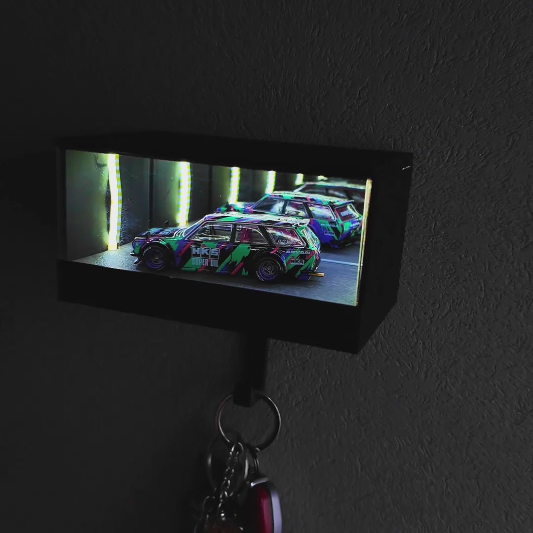 🔥LAST DAY ONLY 55% OFF🔥- Infinity Garage Key Holder, Illuminated Design, Rechargeable