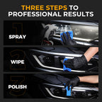 🚘Automotive Headlamp Restoration Fluid Kit✨ Restore Headlights in Minutes! No Tools Needed + UV Protection 🛠️🌟