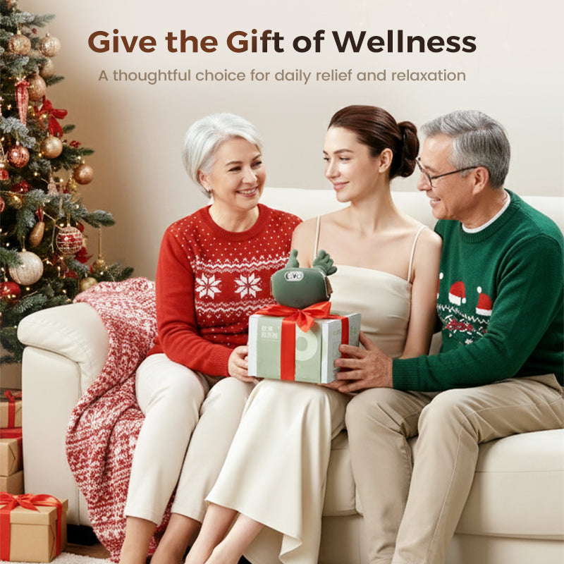 🔥50% OFF✨Cozy Christmas Neck Hug - 3-Speed Smart Massager⏳ While Supplies Last
