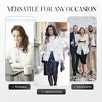 Women’s Fashion Button Tassel Short Coat 💼 – Tassel & Button Elegance, Suitable for Office & Casual Events 👠