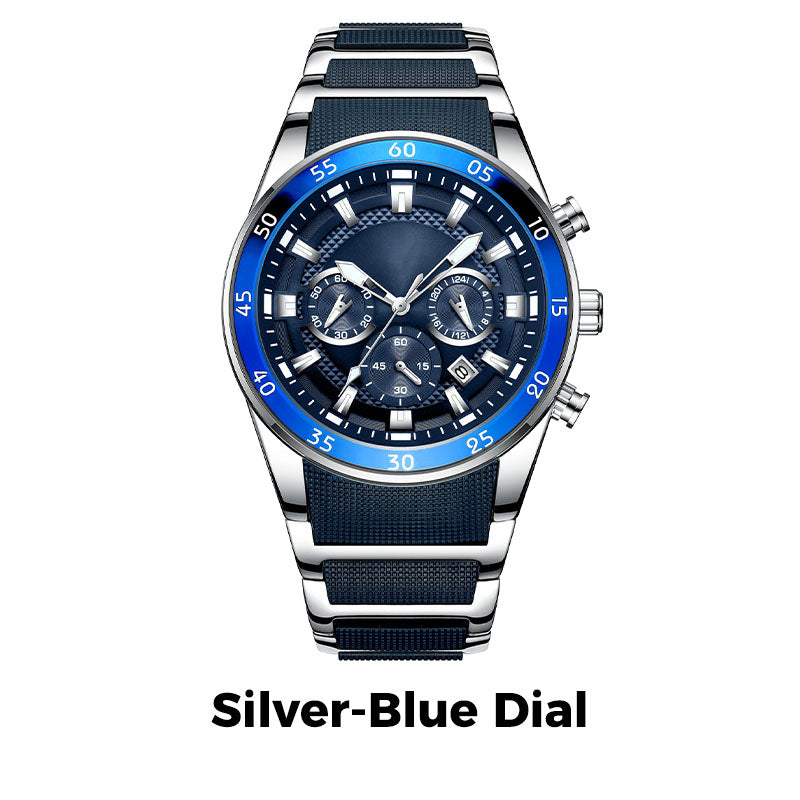 💎Men's Waterproof Multifunctional Quartz Watch