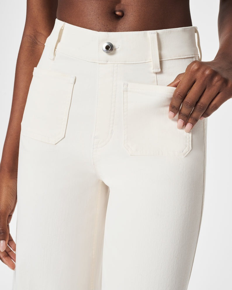 🔥Inventory Clearance! Tummy - Control Cropped Wide - Leg Jeans 🌟