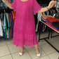 👗Plus - Size Friendly! 50% OFF Solid Color Lace Dress 🔥 | Short Sleeve