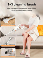 🔥2025 New! 69% Off Multifunctional 3 - in - 1 Vacuum: 6000PA Suction for Home & Car