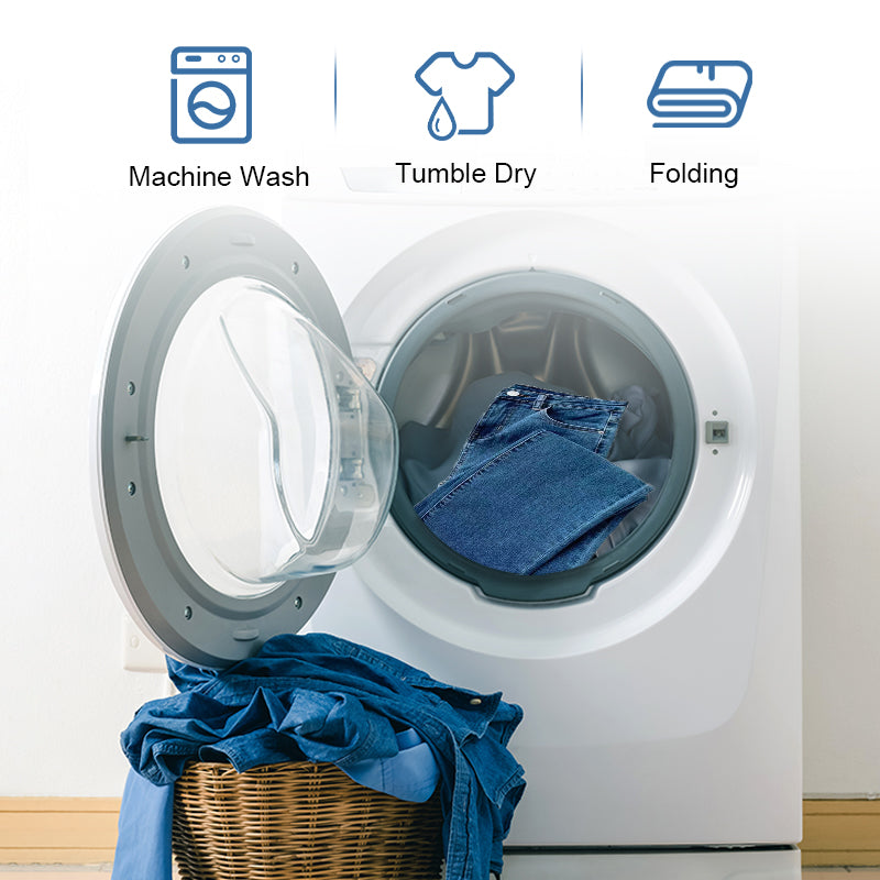 🔥66% OFF! High-waisted stretch belly-cinching jeans 👖 + 360° stretch for a slimmer look