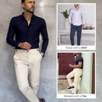 Men's Stretch Slim Fit Pants – Skinny But Comfy