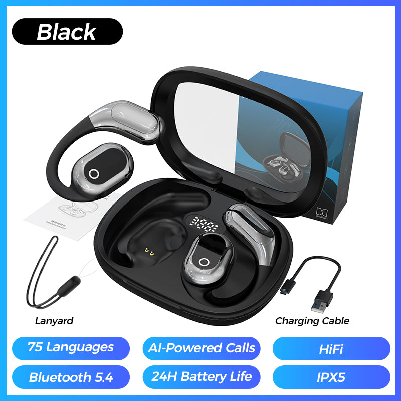 🎧🎅Early Xmas Sales - 75% OFF🔥AI Voice Translation Bluetooth Earbuds