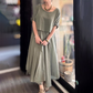 🚨Urgent discount! Round neck loose top & long skirt set, a must-have for women's fashion.