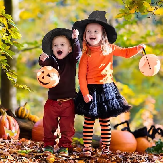 Women's Gothic Knitted Black Wizard Hat - Retro Dark Style for Halloween & Cosplay 🧙‍♀️