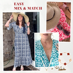 Countdown to Sold Out! Five-fold 💥 bohemian floral V-neck wrap maxi skirt