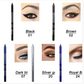 💜✨14er-Set Wimpernstifte wasserfeste farbige Gel-Liner mit metallischem & glänzendem Finish, verwischfest