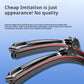 🚗 UK Car Boneless Wiper Blades | Double Rubber Strip – 100% Streak-Free for Safe Night Driving 🌙 | Fits 98% British Models 💧