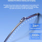 🚗 UK Car Boneless Wiper Blades | Double Rubber Strip – 100% Streak-Free for Safe Night Driving 🌙 | Fits 98% British Models 💧
