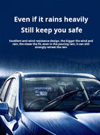 🚗 UK Car Boneless Wiper Blades | Double Rubber Strip – 100% Streak-Free for Safe Night Driving 🌙 | Fits 98% British Models 💧