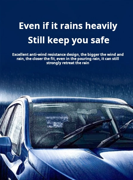 🚗 UK Car Boneless Wiper Blades | Double Rubber Strip – 100% Streak-Free for Safe Night Driving 🌙 | Fits 98% British Models 💧