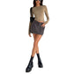 🔥Women’s Basic Slim Open Navel T-shirt🔥