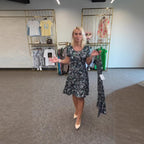 ✨ The floral skirt that was asked exploded! 2025 new U collar 65% OFF, don't buy it and cry~