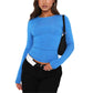 🔥Women’s Basic Slim Open Navel T-shirt🔥