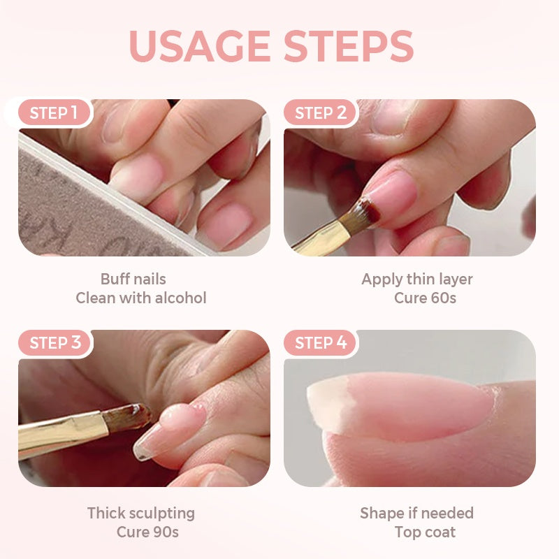 😍Buy More Save More🔥3-in-1 Self-Leveling Nail Builder Gel💅