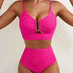 🏝️Women's Push Up High Waist Bikini | 2025 Summer Escape