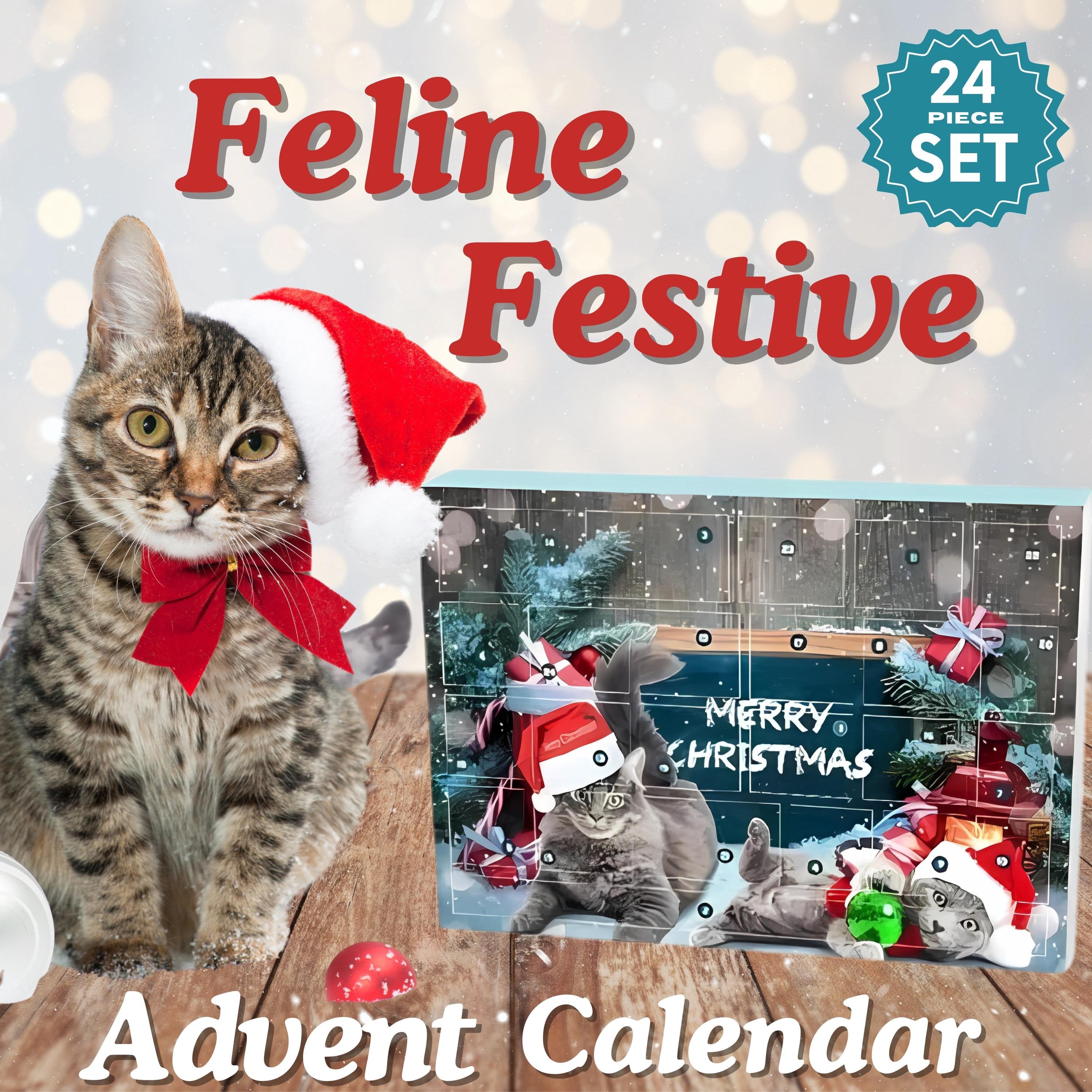 🎄🐾 Cat Advent Calendar 2025 🎁 24 Toys for a Meowy Christmas! ✨